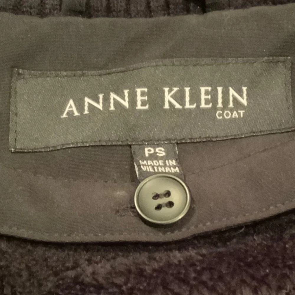 Anne Klein Womens Seasons Coat, PS, Hooded, Removable Lining, Black - Picture 5 of 7